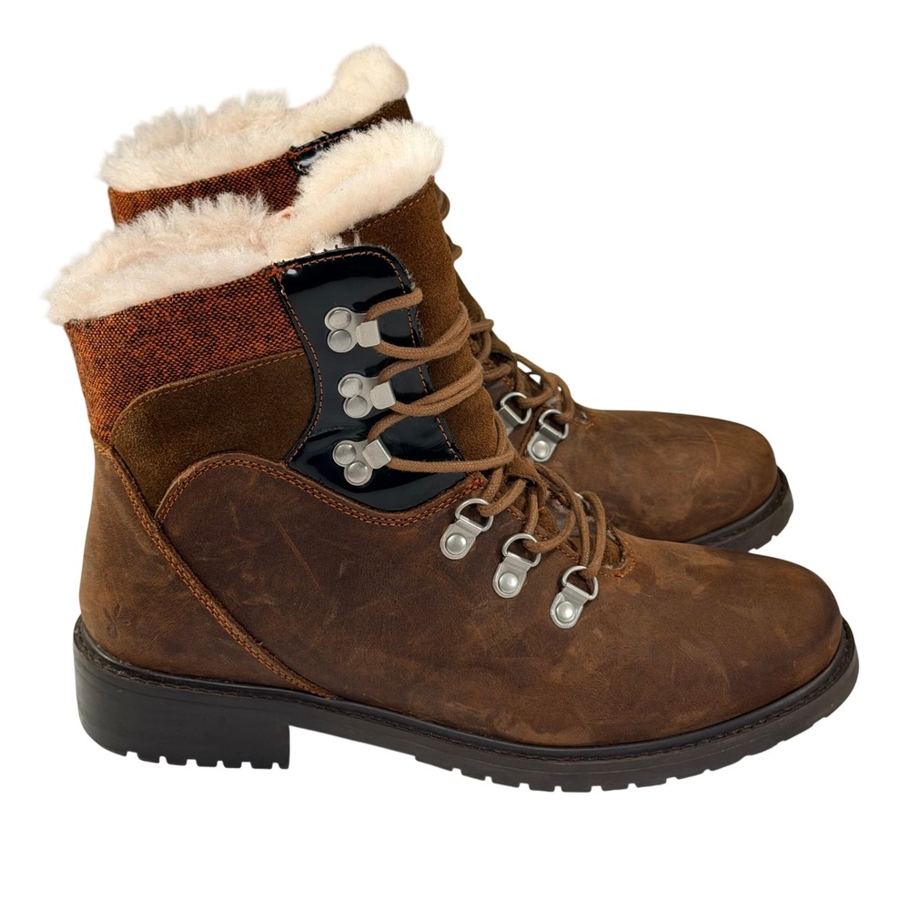 EMU Australia Primrose Sands‎ Boot Wmns 8 Mens 7 Brown Leather Waterproof Hiking